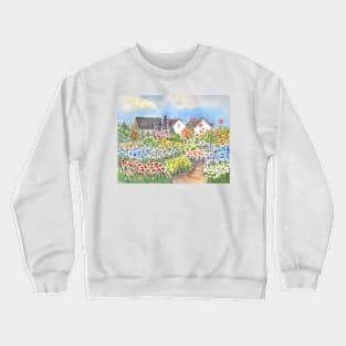 Cape Porpoise Countryhome Garden Crewneck Sweatshirt